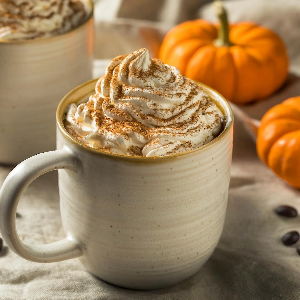 Pumpkin spice and vanilla
